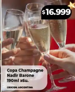 Supermayorista Vital Copa champagne nadir barone oferta