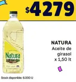 Nini Mayorista Natura aceite de girasol oferta