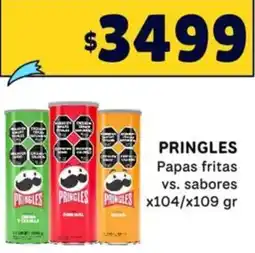 Nini Mayorista Pringles papas fritas vs. sabores oferta
