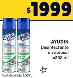 Nini Mayorista Ayudin desinfectante en aerosol oferta