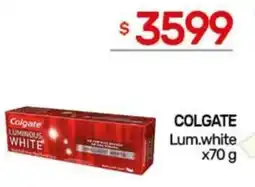 Nini Mayorista Colgate lum.white oferta