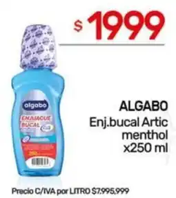Nini Mayorista Algabo enj.bucal artic menthol oferta