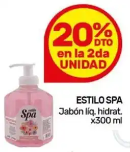 Nini Mayorista Estilo spa jabón líq. hidrat. oferta