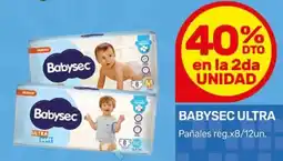 Nini Mayorista Babysec ultra pañales reg. oferta