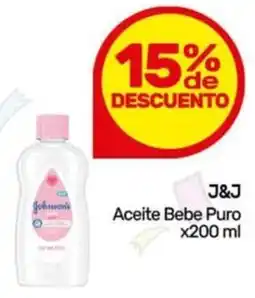 Nini Mayorista J&J aceite bebe puro oferta