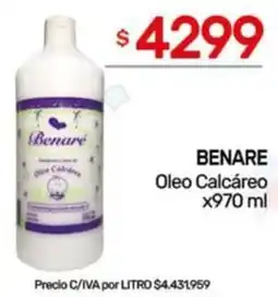 Nini Mayorista Benare oleo calcáreo oferta