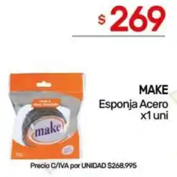 Nini Mayorista Make esponja acero oferta