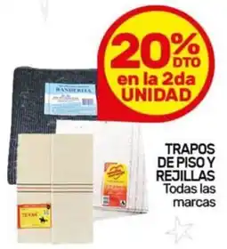 Nini Mayorista Trapos de piso y rejillas todas las marcas oferta