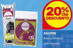 Nini Mayorista Asurin bolsa p/residuos seleccionadas oferta