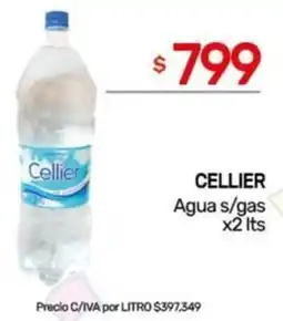Nini Mayorista Cellier agua s/gas oferta