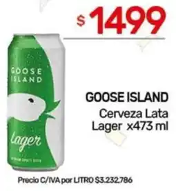Nini Mayorista Goose island cerveza lata lager oferta