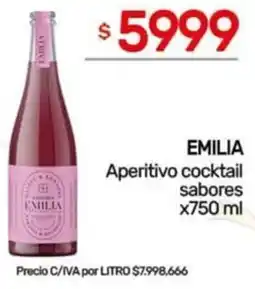 Nini Mayorista Emilia aperitivo cocktail sabores oferta