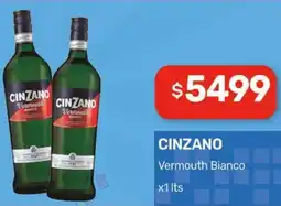 Nini Mayorista Cinzano vermouth bianco oferta