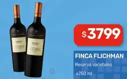Nini Mayorista Finca flichman reserva varietales oferta
