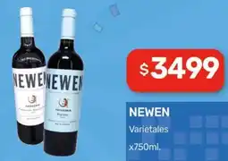 Nini Mayorista Newen varietales oferta