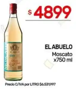 Nini Mayorista El abuelo moscato oferta