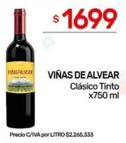 Nini Mayorista Viñas de alvear clásico tinto oferta