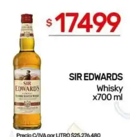 Nini Mayorista Sir edwards whisky oferta