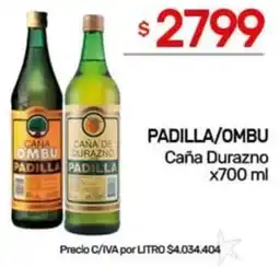 Nini Mayorista Padilla/ombu caña de durazno oferta