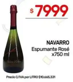Nini Mayorista Navarro espumante rosé oferta