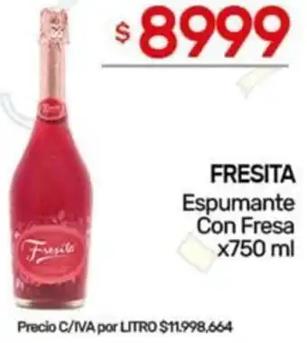 Nini Mayorista Fresita espumante con fresa oferta