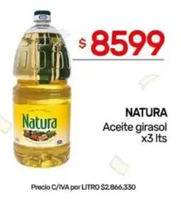 Nini Mayorista Natura aceite girasol oferta
