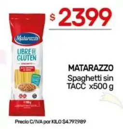 Nini Mayorista Matarazzo spaghetti sin tacc oferta