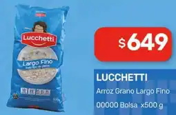 Nini Mayorista Lucchetti arroz grano largo fino 00000 bolsa oferta