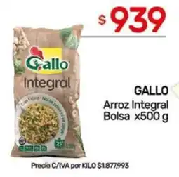 Nini Mayorista Gallo arroz integral bolsa oferta