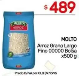 Nini Mayorista Molto arroz grano largo fino 00000 bolsa oferta