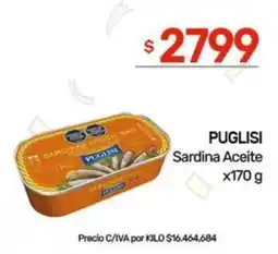 Nini Mayorista Puglisi sardina aceite oferta
