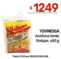 Nini Mayorista Yovinessa aceituna verde rodajas oferta