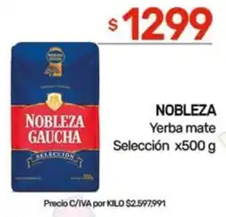 Nini Mayorista Nobleza yerba mate selección oferta