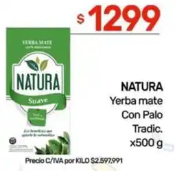 Nini Mayorista Natura yerba mate con palo tradic. oferta
