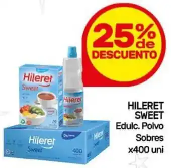 Hileret sweet edulc. polvo sobres