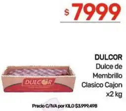 Nini Mayorista Dulcor dulce de membrillo clasico cajon oferta