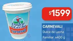 Nini Mayorista Carnevali dulce de leche familiar oferta