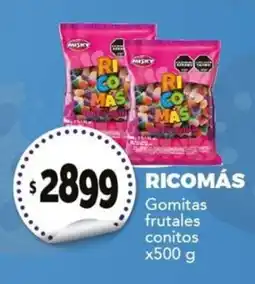 Nini Mayorista Ricomás gomitas frutales conitos oferta