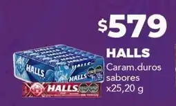Nini Mayorista HALLS Caram.duros sabores oferta