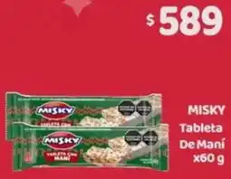 Nini Mayorista Misky tableta de maní oferta