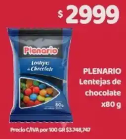 Nini Mayorista Plenario lentejas de chocolate oferta