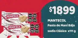 Nini Mayorista Mantecol pasta de maní bajo sodio clásico oferta