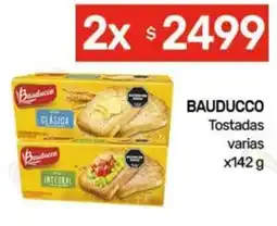 Nini Mayorista Bauducco tostadas varias oferta