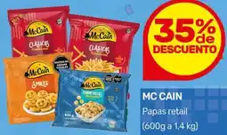 Nini Mayorista McCain papas retail oferta