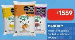 Nini Mayorista Manfrey yogurt ent.bebible sachet vs.sabores oferta