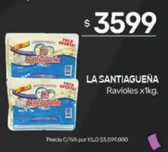 Nini Mayorista La santiagueña ravioles oferta