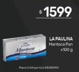 Nini Mayorista La paulina manteca pan oferta