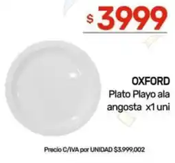 Nini Mayorista Oxford plato playo ala angosta oferta