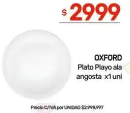 Nini Mayorista Oxford plato playo ala angosta oferta