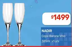 Nini Mayorista Nadir copa barone vino oferta